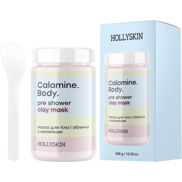 HOLLYSKIN Calamine. Body. Pre shower clay mask – WELL.UA – Фото 2