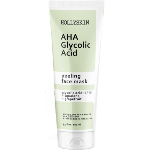 WELL.UA - AHA Glycolic Acid peeling face mask