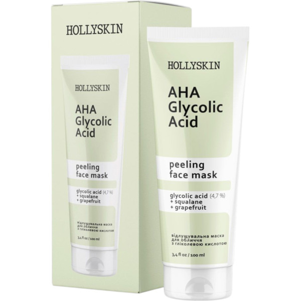 HOLLYSKIN AHA Glycolic Acid peeling face mask – WELL.UA – Фото 2