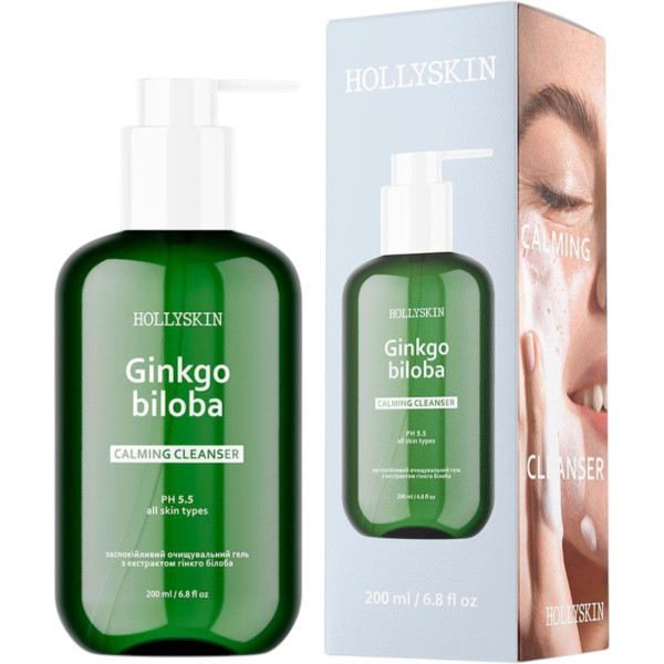 HOLLYSKIN Ginkgo Biloba calming cleaanser – WELL.UA – Фото 2