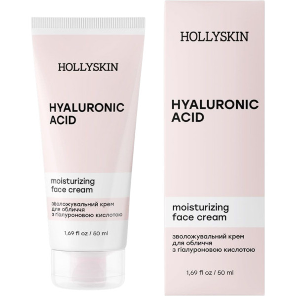 HOLLYSKIN Hyaluronic Acid moisturizing face cream – WELL.UA – Фото 2