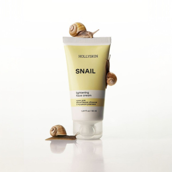 HOLLYSKIN Snail lightening face cream – WELL.UA – Фото 3