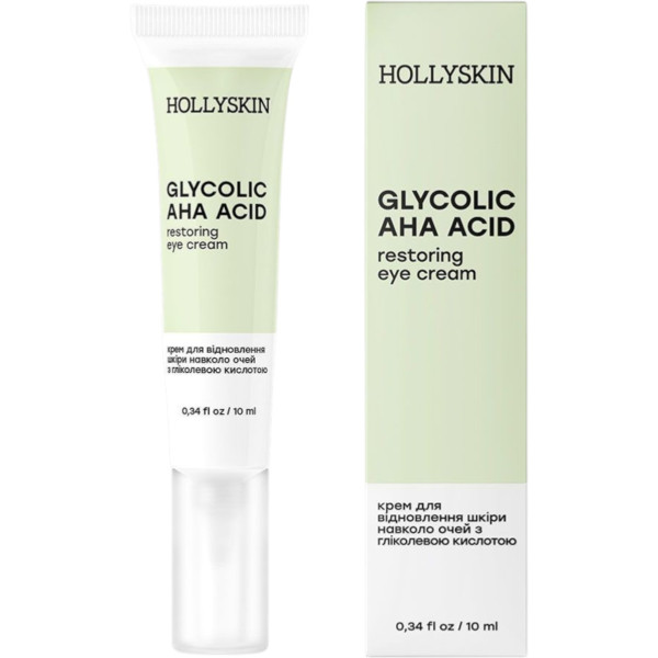 HOLLYSKIN Glycolic AHA Acid restoring eye cream – WELL.UA – Фото 2