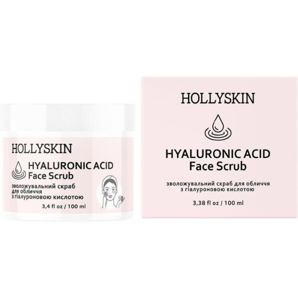 HOLLYSKIN Hyaluronic Acid face scrub – WELL.UA – Фото 2