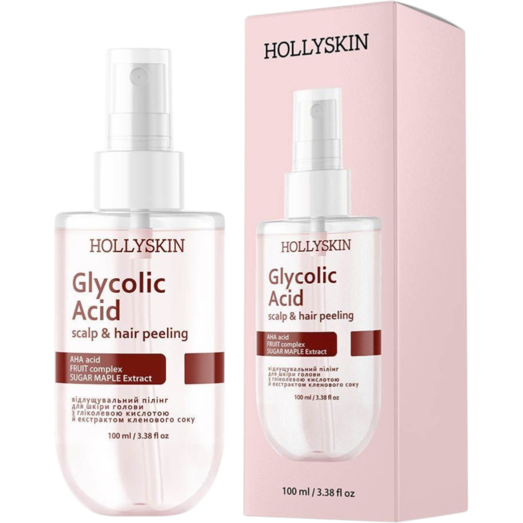 HOLLYSKIN Glycolic Acid scalp & hair peeling – WELL.UA – Фото 2
