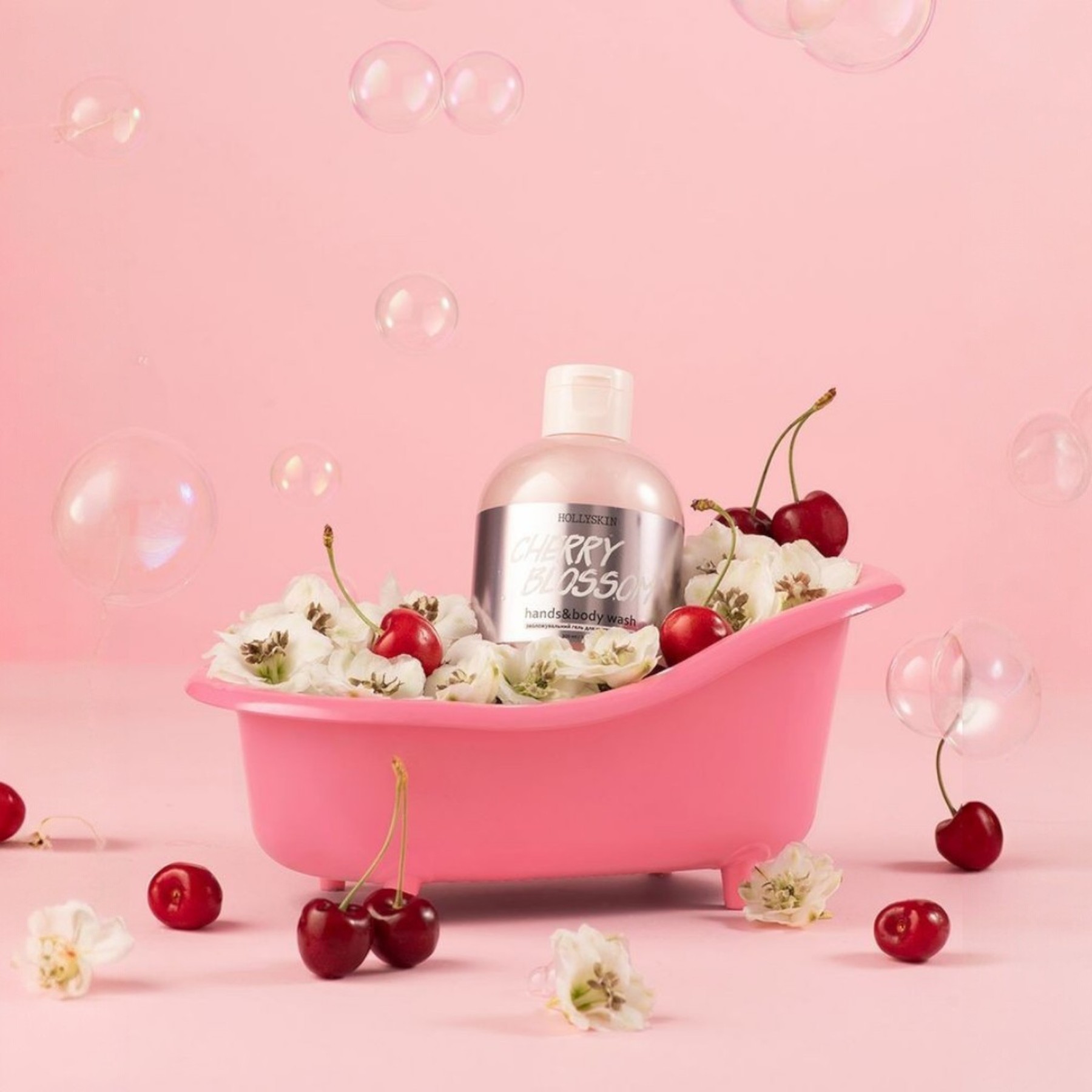 HOLLYSKIN Cherry Blossom hands&body wash – WELL.UA – Фото 2