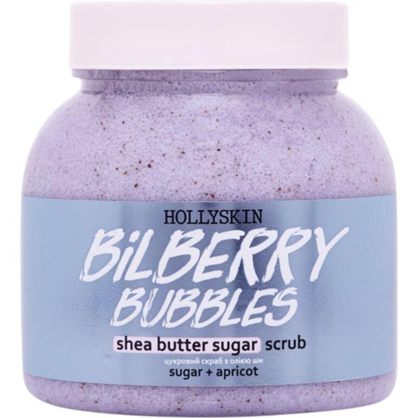 WELL.UA - Bilberry Bubbles shea butter sugar scrub