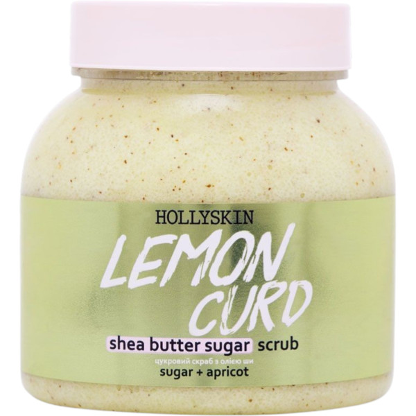 WELL.UA - Lemon Curd shea butter sugar scrub