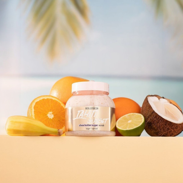 HOLLYSKIN Tahiti Sunset shea butter sugar scrub – WELL.UA – Фото 2