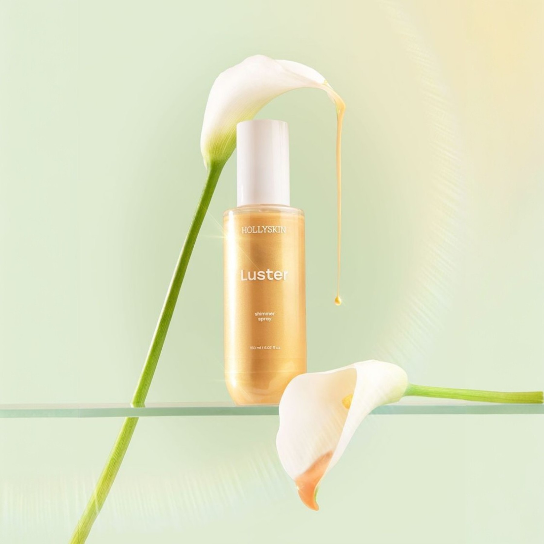 HOLLYSKIN Luster shimmer spray Gold – WELL.UA – Фото 2