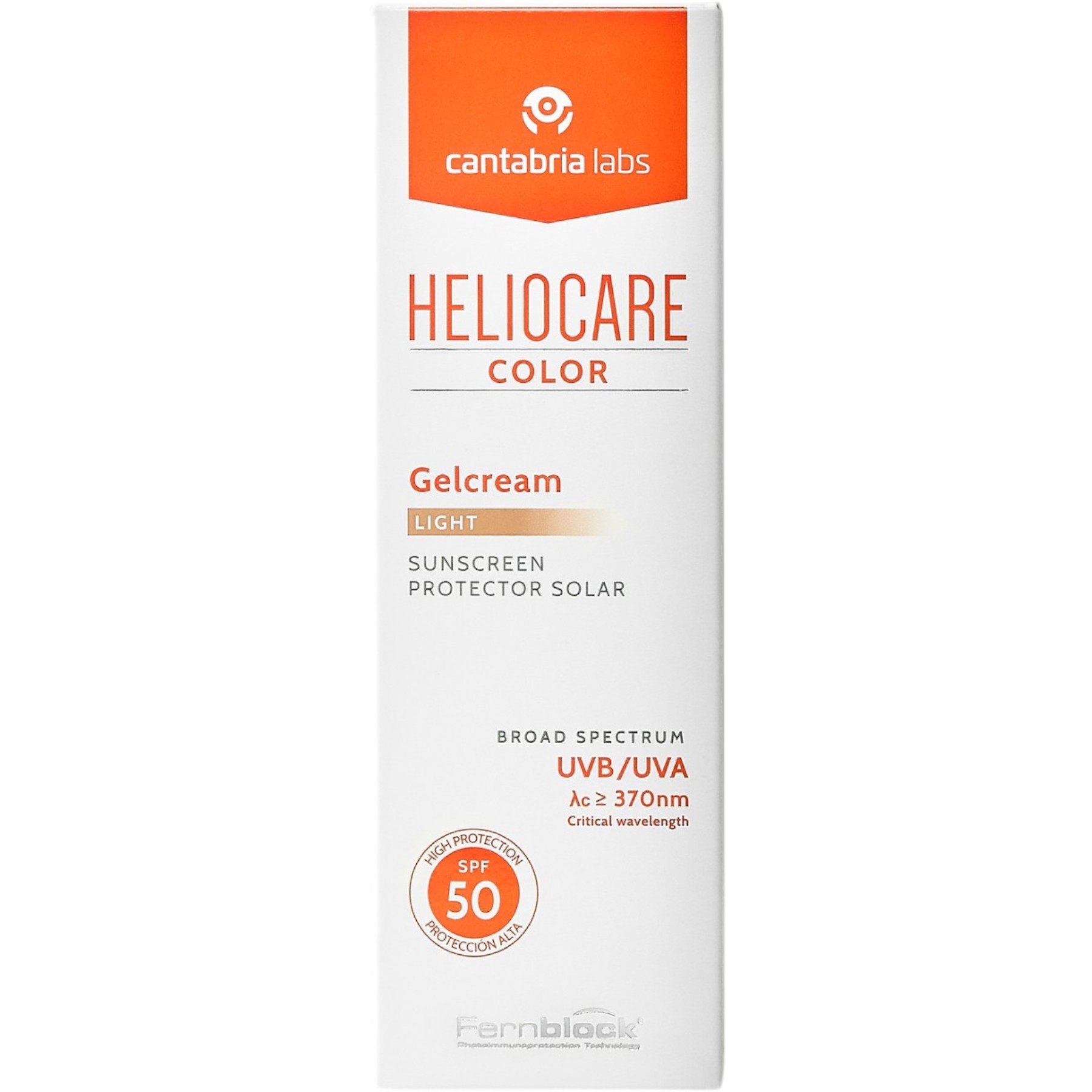 CANTABRIA LABS Heliocare Color Gelcream SPF 50 Light – WELL.UA – Фото 4