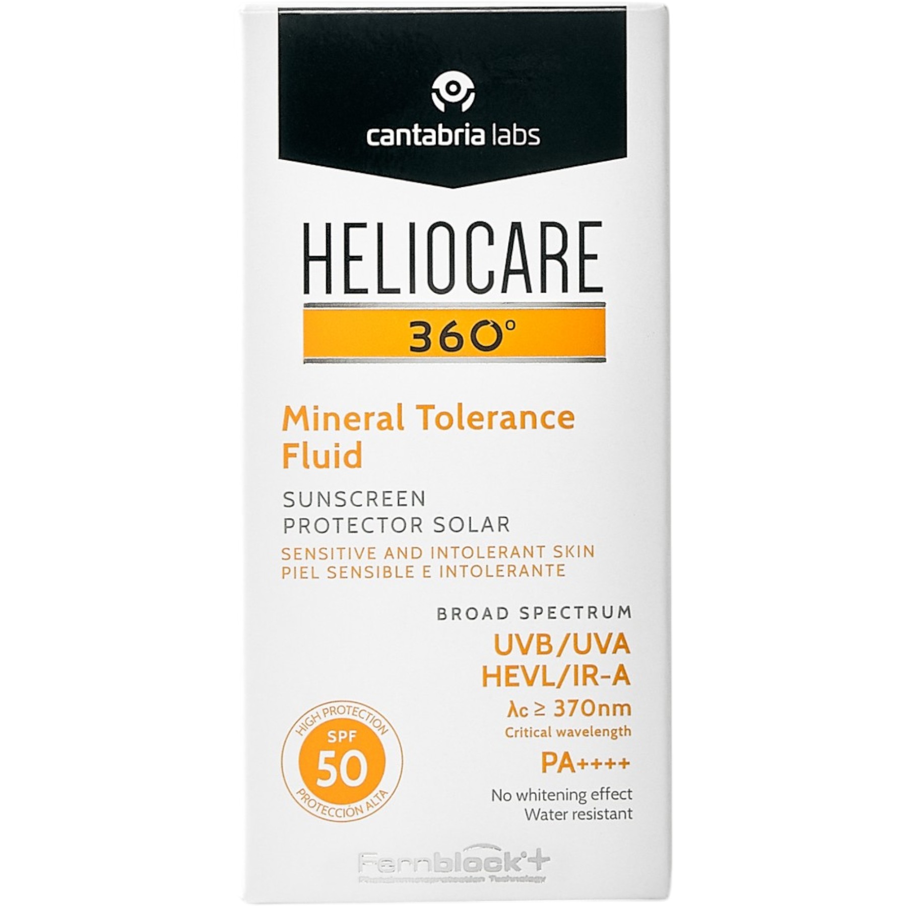 CANTABRIA LABS Heliocare 360º Mineral Tolerance Fluid SPF 50 – WELL.UA – Фото 3