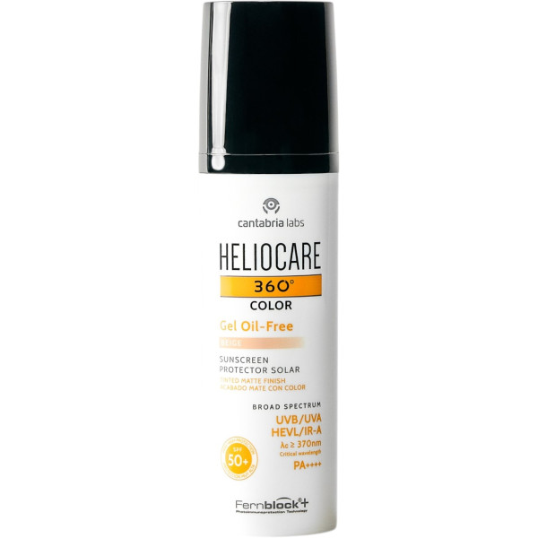 WELL.UA - Heliocare 360º Color Gel Oil-Free Beige Sunscreen SPF 50+