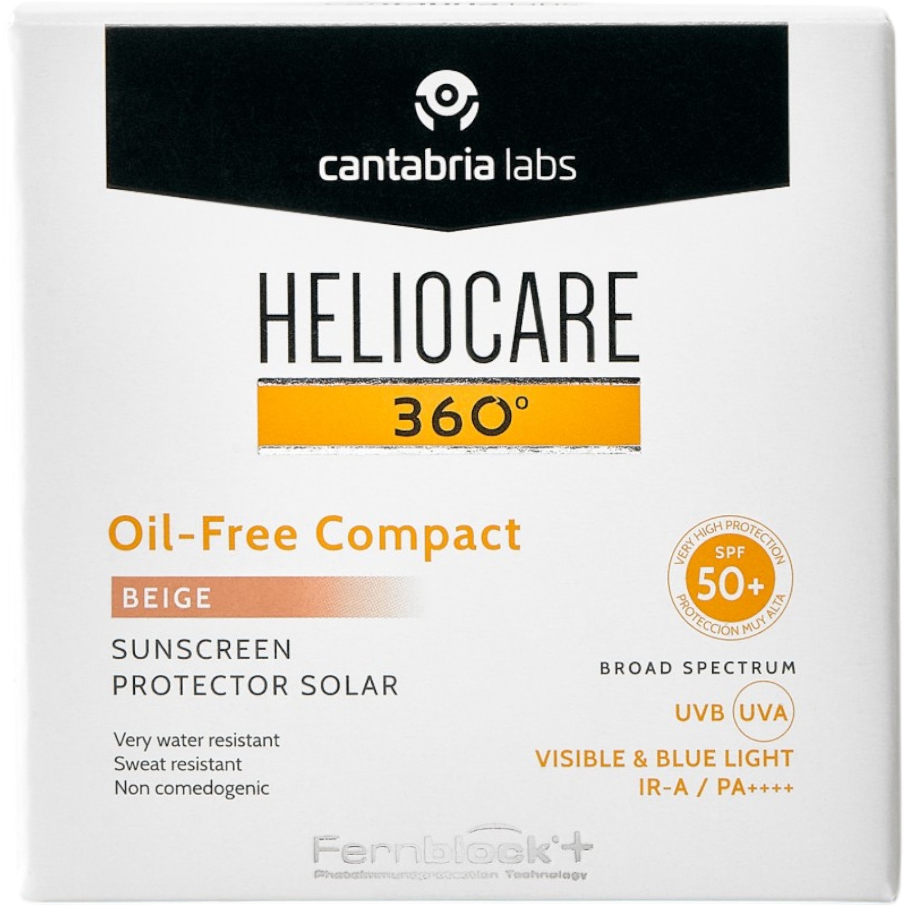 CANTABRIA LABS Heliocare 360º oil-free compact beige – WELL.UA – Фото 3