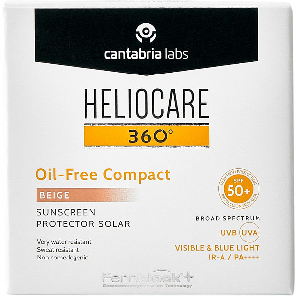 CANTABRIA LABS Heliocare 360º oil-free compact beige – WELL.UA – Фото 3