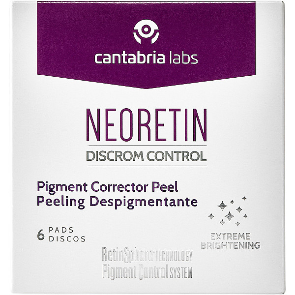 CANTABRIA LABS Neoretin discrom control pigment peel pads – WELL.UA – Фото 3