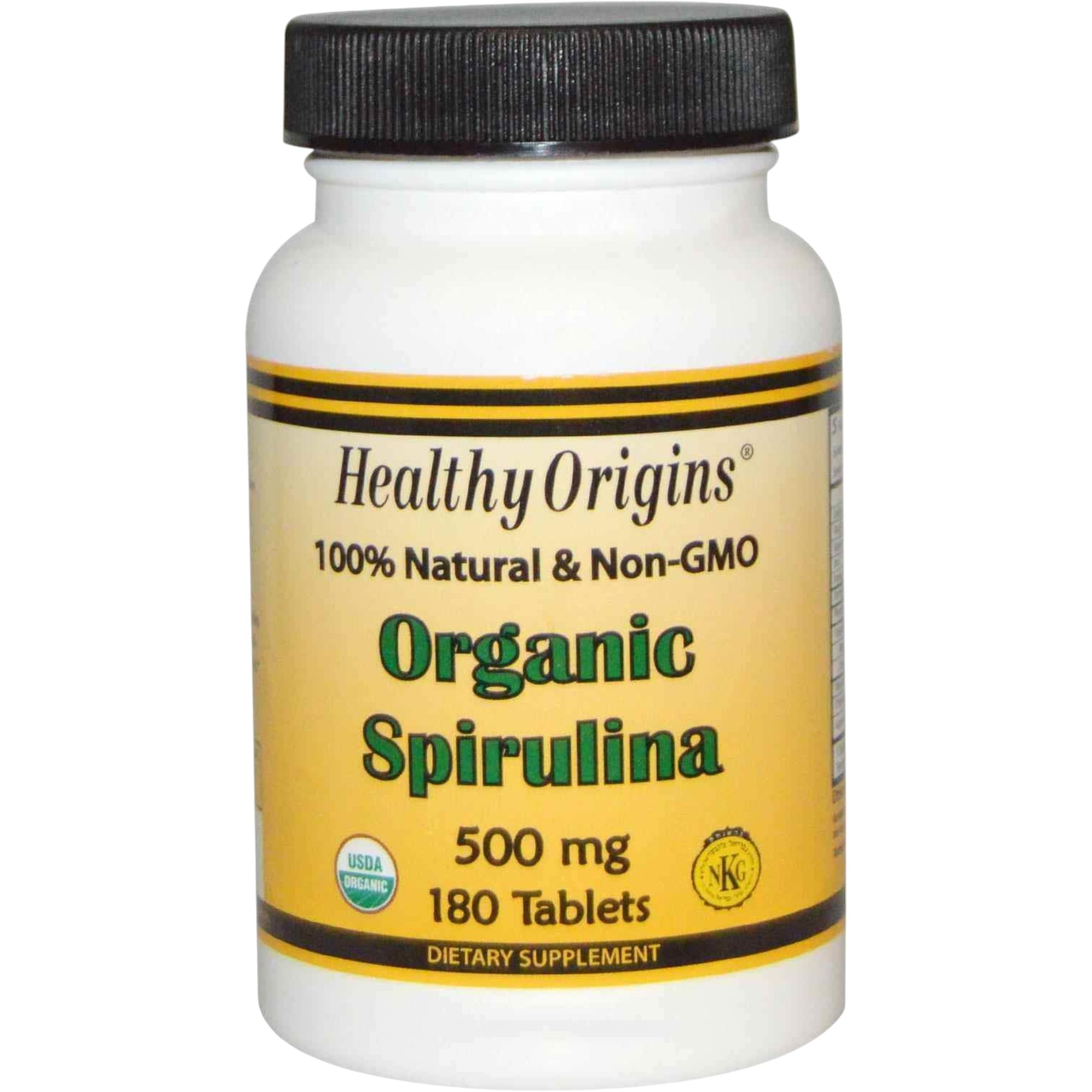 Spirulina 500 mg (Organic) – WELL.UA