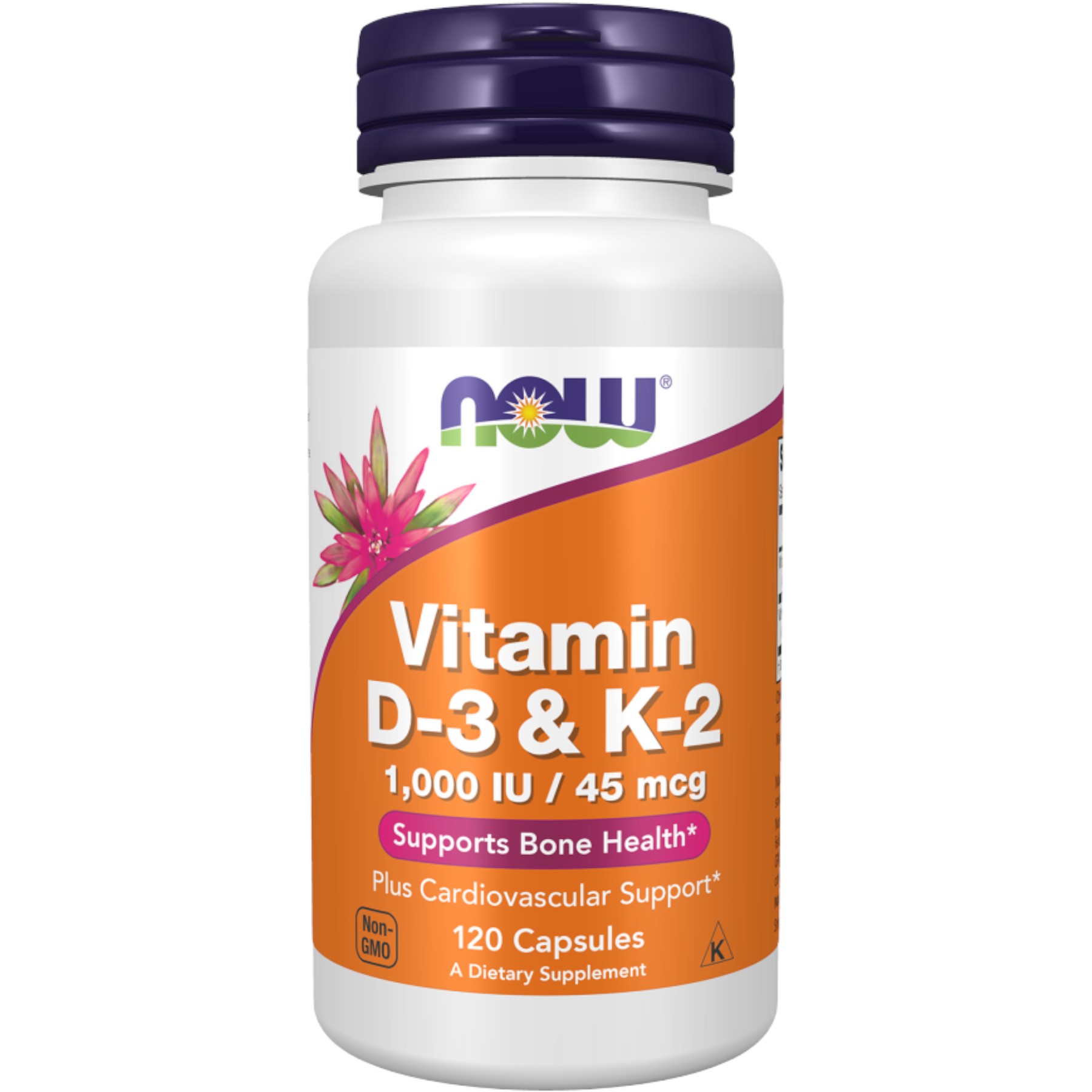 Vit D-3 / K2 1000 IU/45 MCG  120 VCAPS – WELL.UA