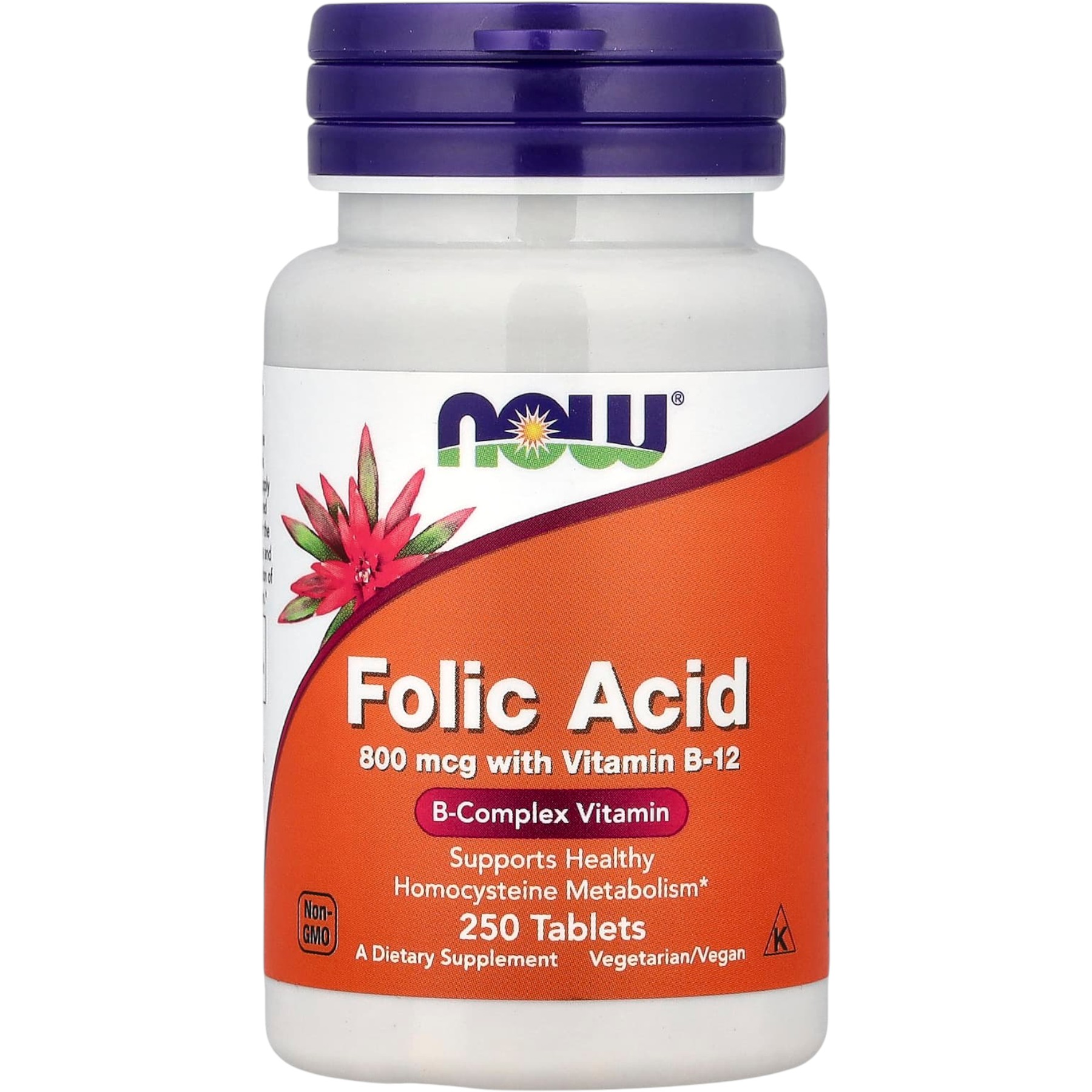 FOLIC ACID 800mcg  250 TABS – WELL.UA