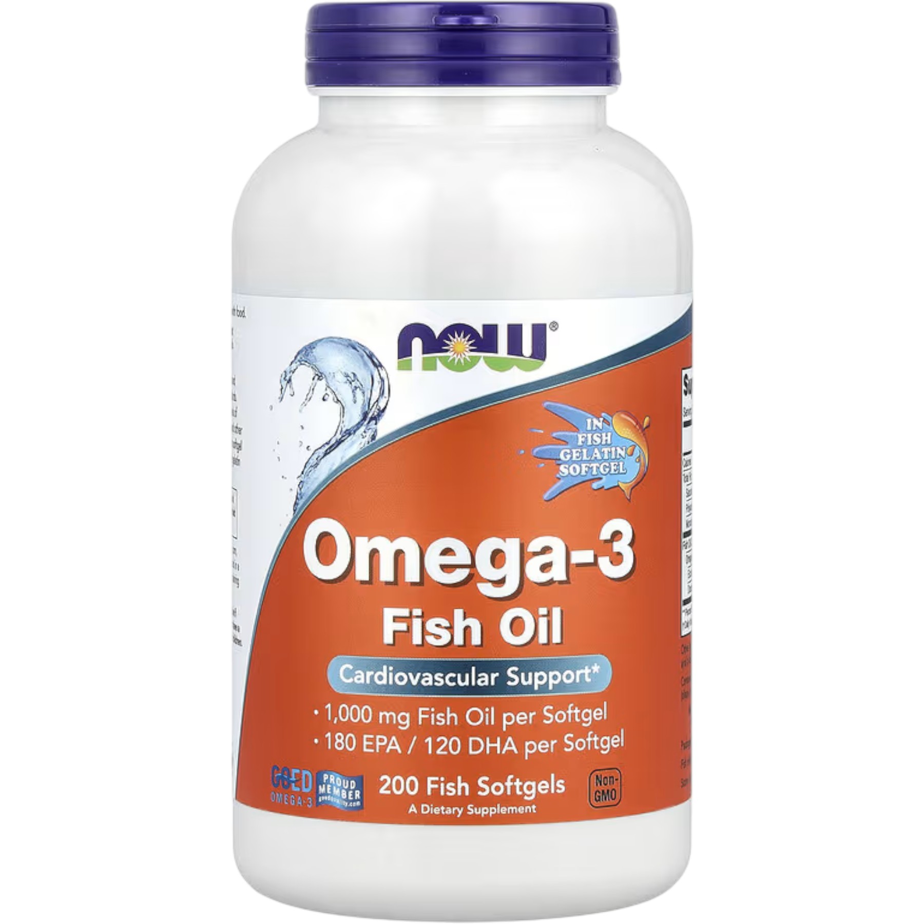 OMEGA-3 1000mg 200 SGELS – WELL.UA