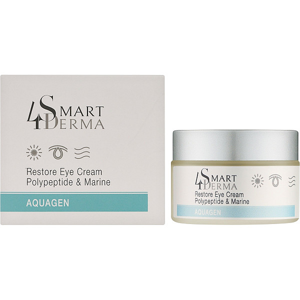 SMART4DERMA Restore Eye Cream Polypeptide & Marine – WELL.UA – Фото 2