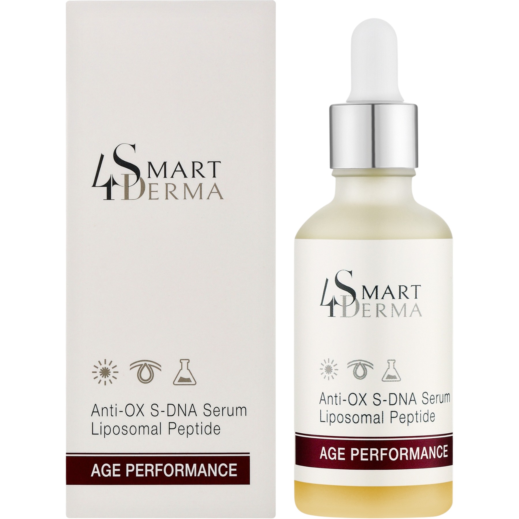 SMART4DERMA Anti-Ox S-DNA Serum Liposomal Peptide – WELL.UA – Фото 2