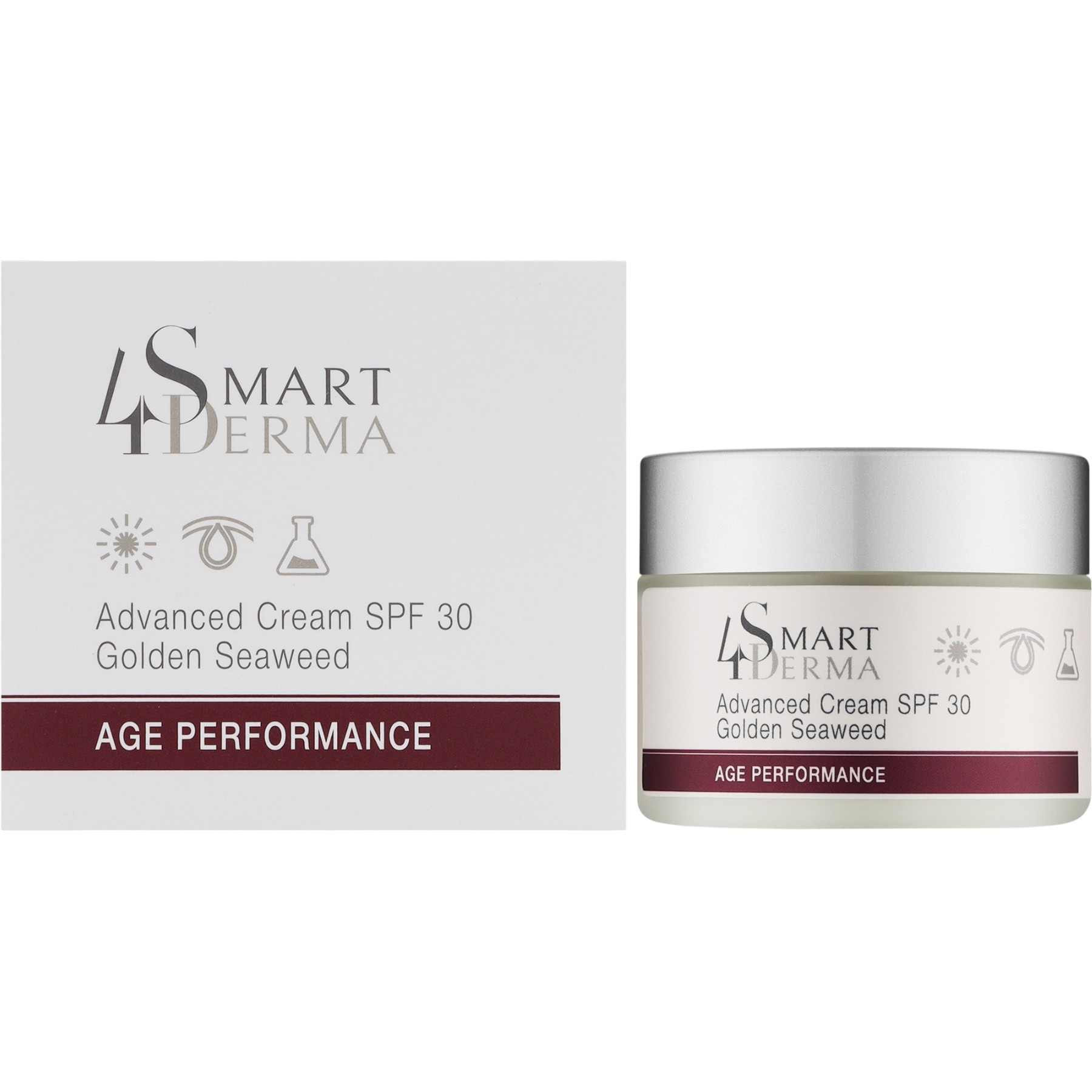 SMART4DERMA Advanced Day Cream SPF 30 Golden Seaweed – WELL.UA – Фото 2