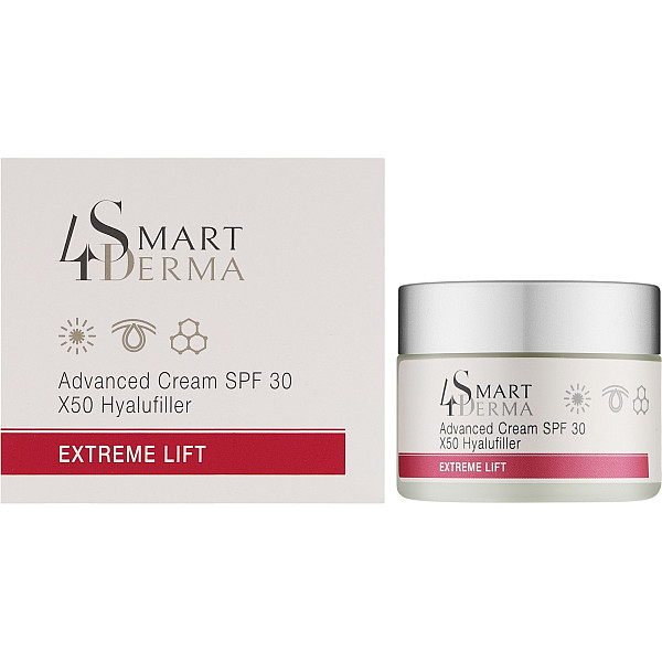 SMART4DERMA Advanced Cream SPF 30 X50 Hyalufiller – WELL.UA – Фото 2