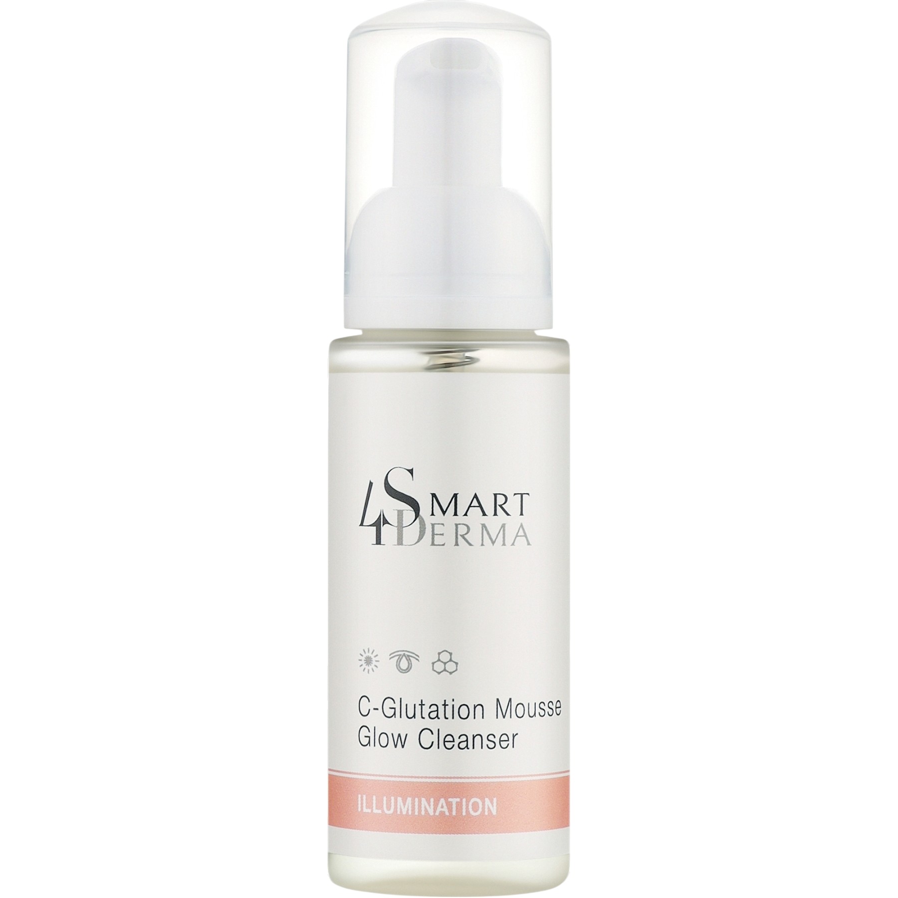 SMART4DERMA C-glutation Mousse Glow Cleanser – WELL.UA