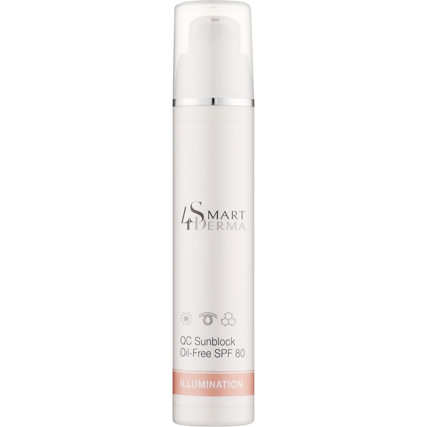 SMART4DERMA QC Sunblock Oil-Free SPF 80 – WELL.UA
