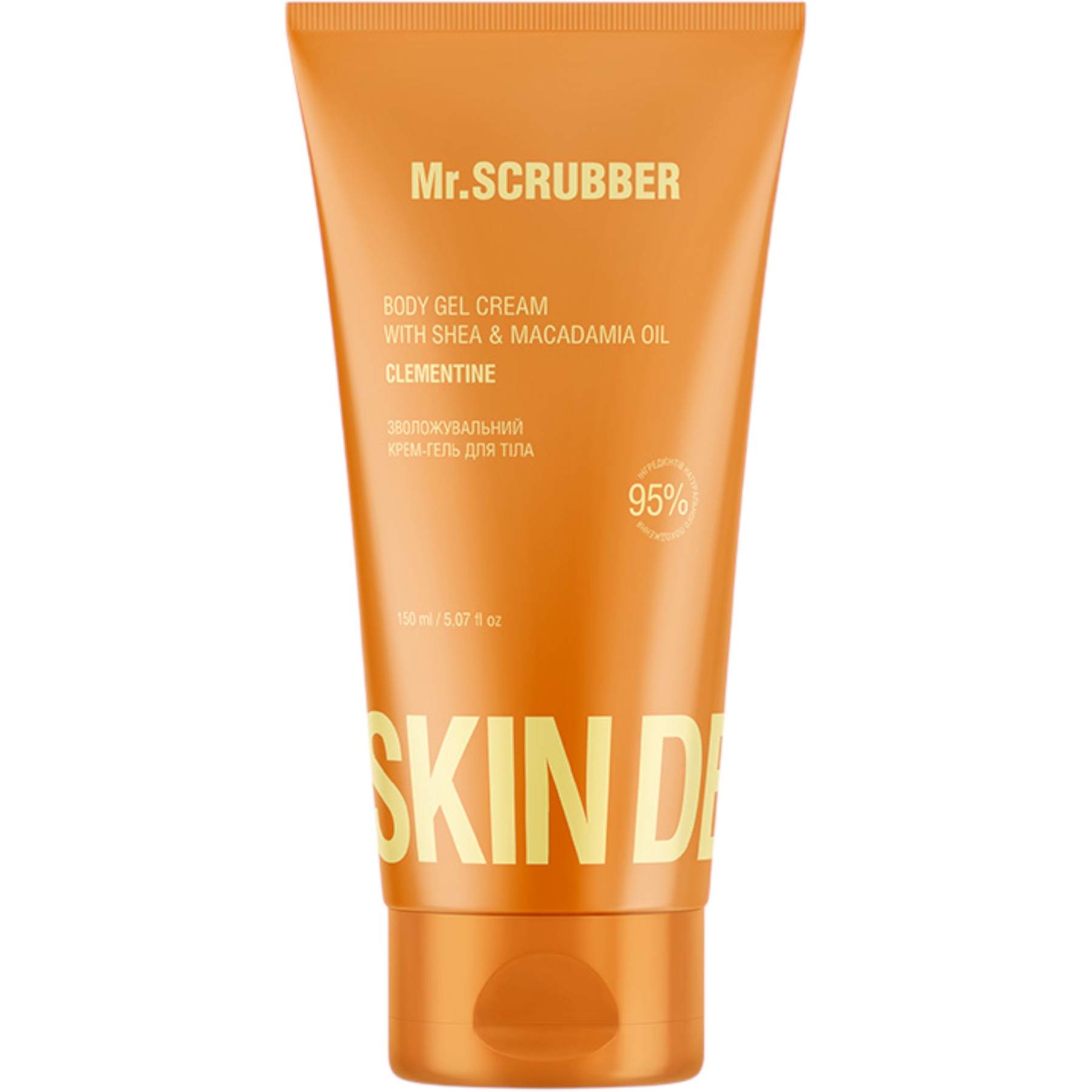 MR.SCRUBBER Body Gel Cream Clementine – WELL.UA
