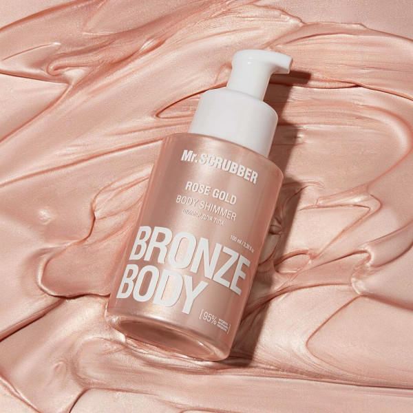 MR.SCRUBBER Body shimmer Rose Gold – WELL.UA – Фото 2