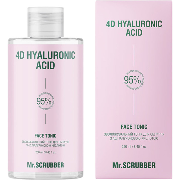 MR.SCRUBBER 4D Hyaluronic Acid Face tonic – WELL.UA – Фото 2