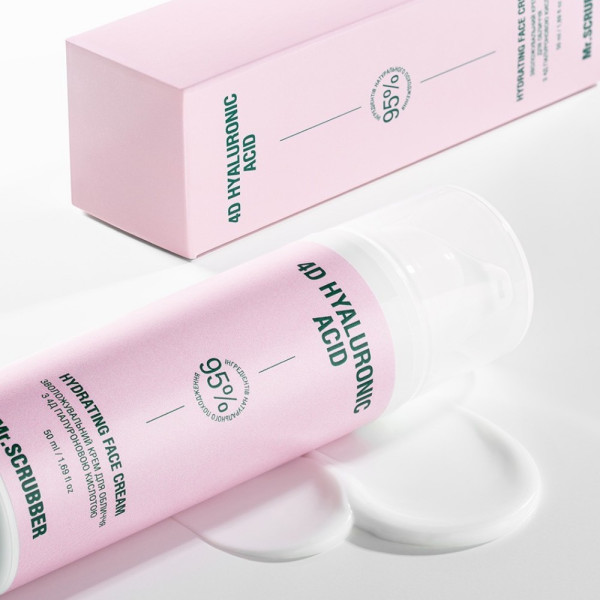 MR.SCRUBBER 4D Hyaluronic Acid Hydrating face cream – WELL.UA – Фото 2