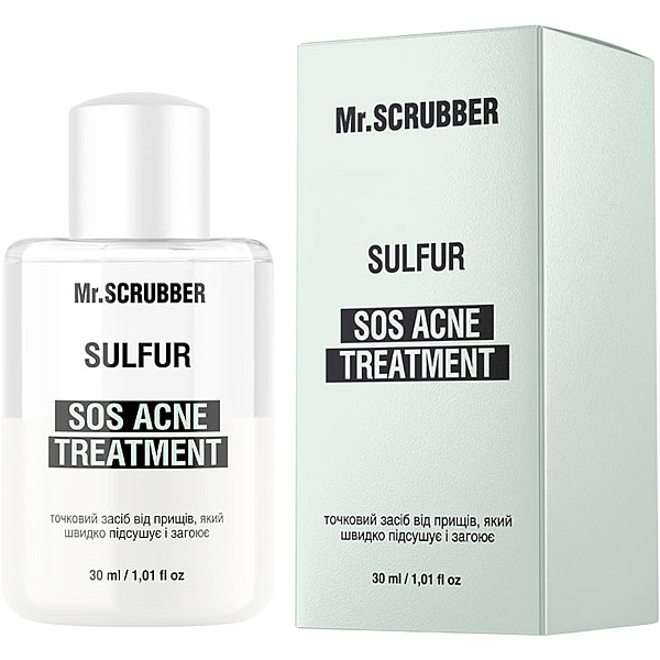 MR.SCRUBBER Sulfur SOS acne treatment – WELL.UA – Фото 2