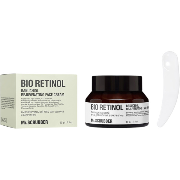 MR.SCRUBBER Bio Retinol Bakuchiol rejuvenating face cream – WELL.UA – Фото 2