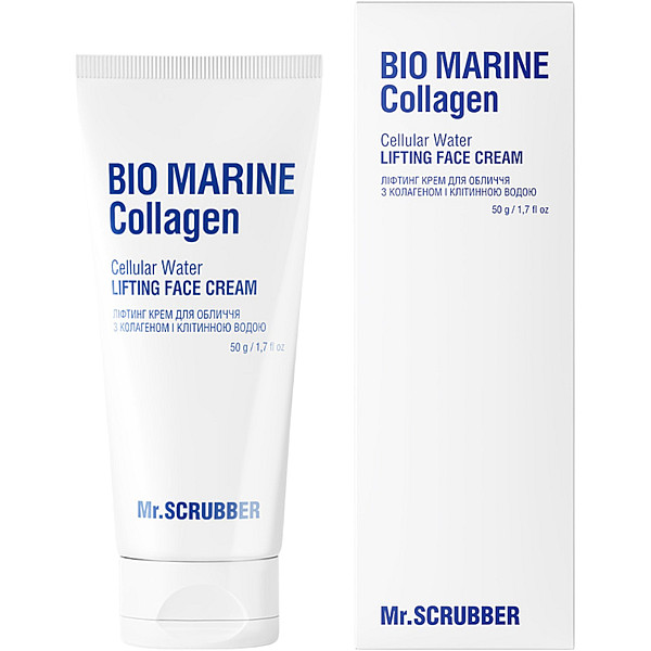 MR.SCRUBBER Bio Marine Collagen Cellular water lifting face cream – WELL.UA – Фото 2