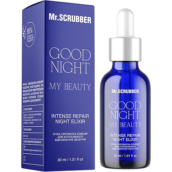 MR.SCRUBBER Good Night My Beauty intense repair night elixir – WELL.UA – Фото 2