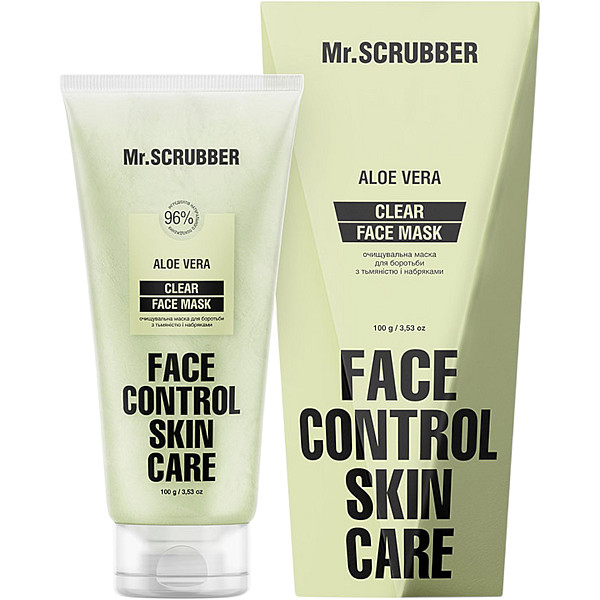 MR.SCRUBBER Aloe vera clear face mask – WELL.UA – Фото 3