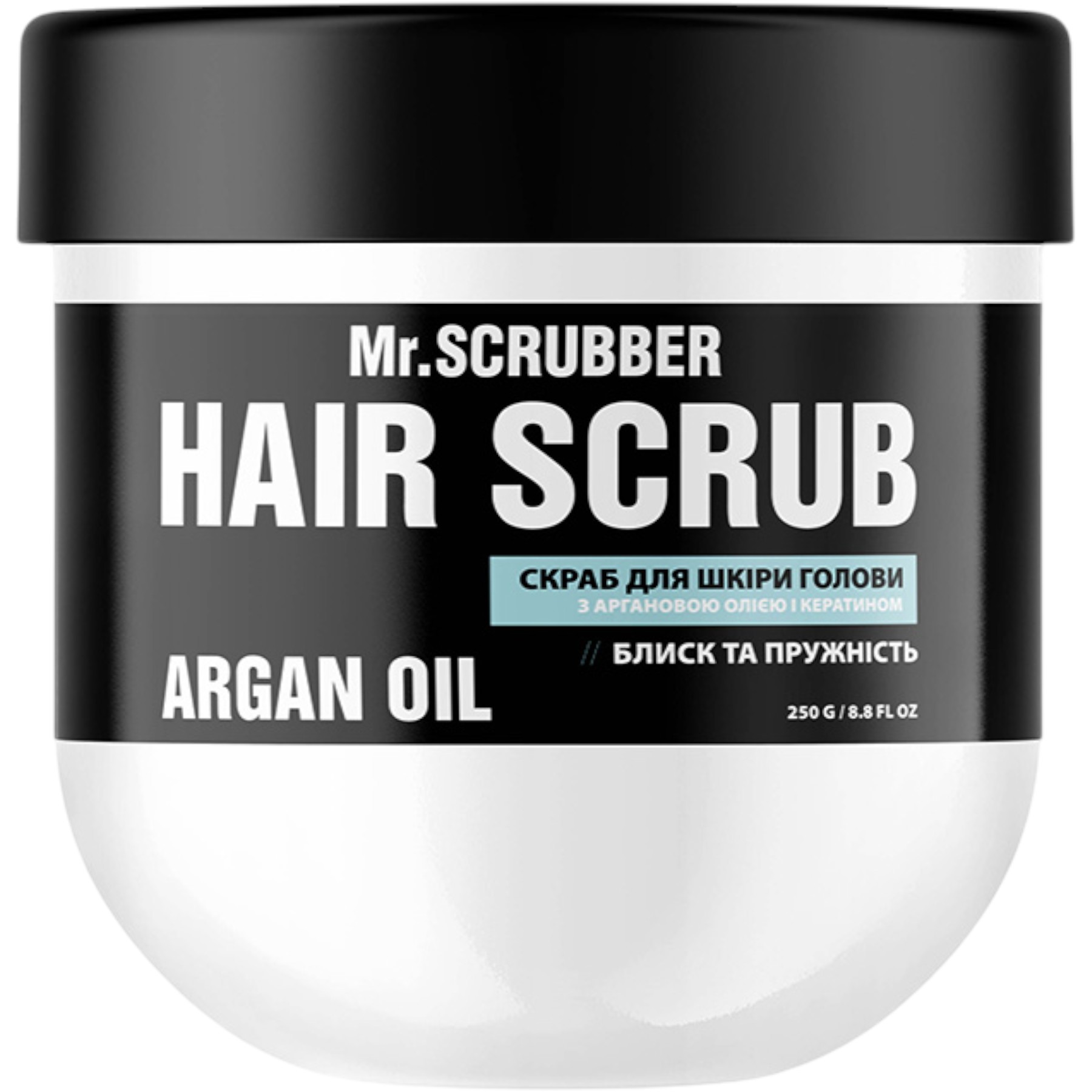 MR.SCRUBBER Hair Scrub Argan Oil – WELL.UA
