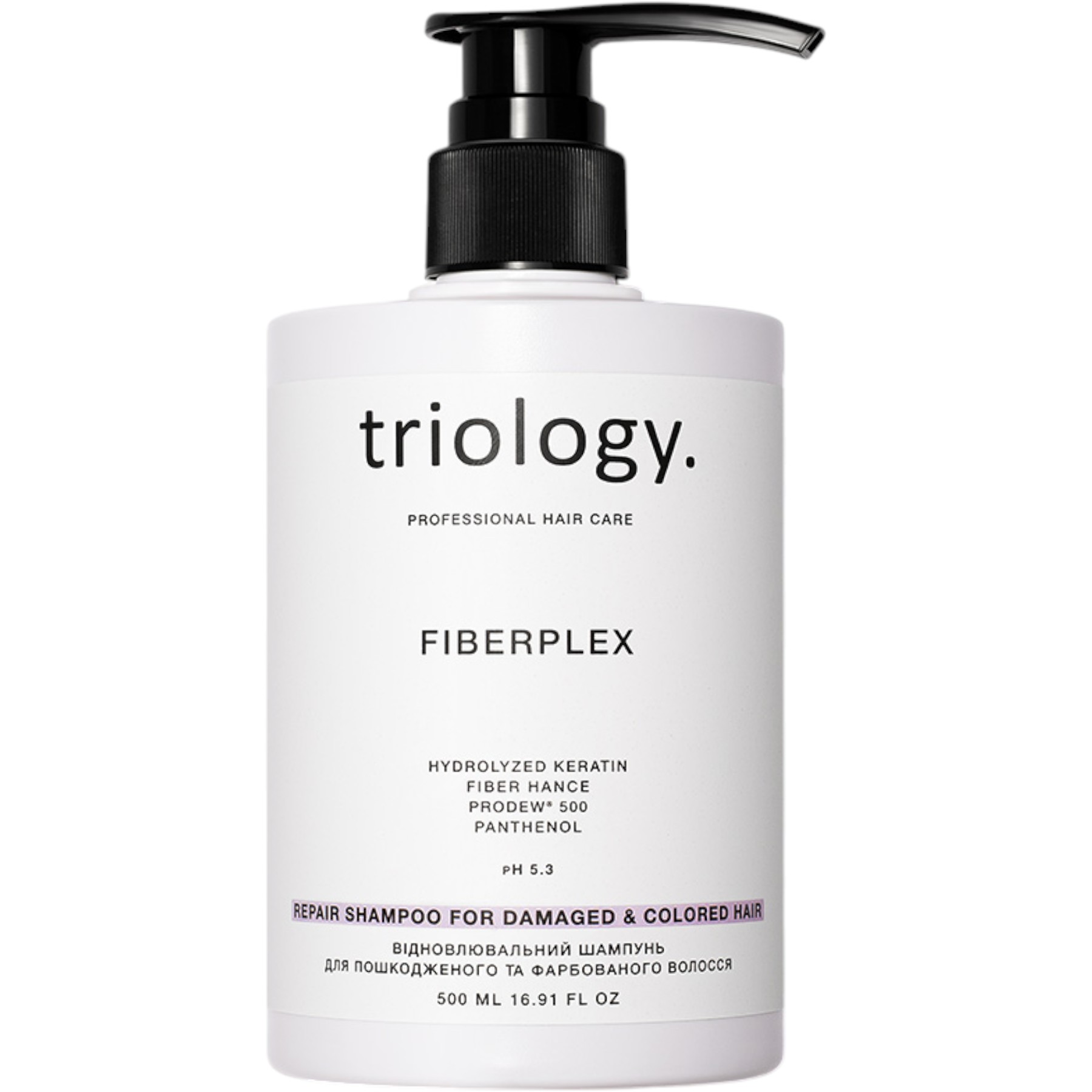 TRIOLOGY. Repair shampoo for damaged & colored hair – WELL.UA – Фото 1