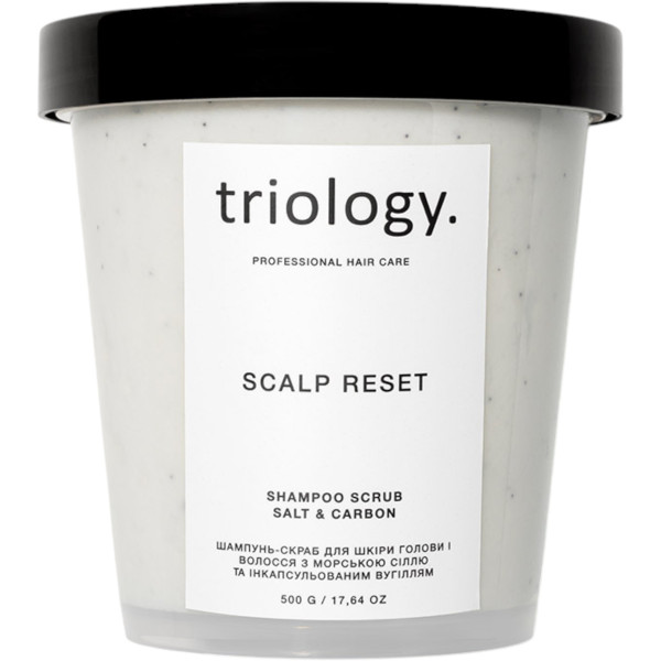 WELL.UA - Shampoo scrub salt & carbon