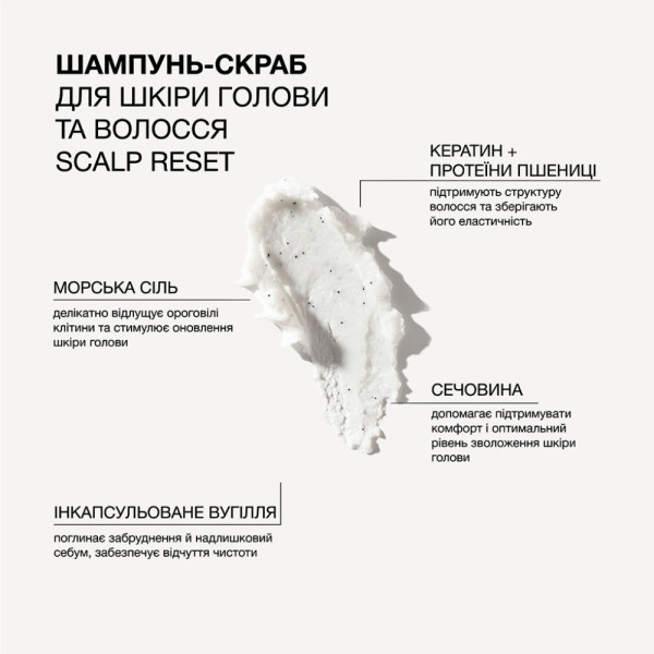 TRIOLOGY. Shampoo scrub salt & carbon – WELL.UA – Фото 2