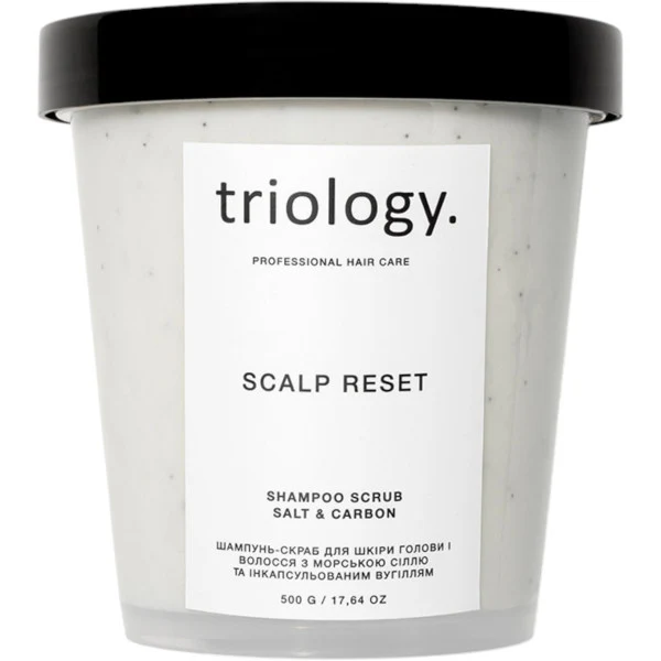 WELL.UA - Shampoo scrub salt & carbon