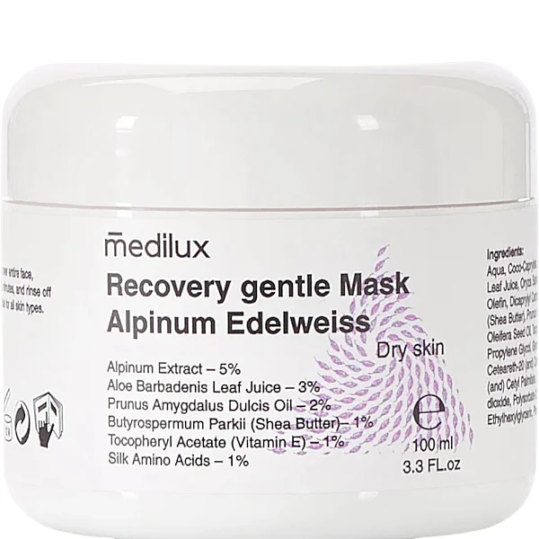 WELL.UA - Recovery gentle Mask Alpinum Edelweiss